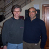 Claudio Saveriano con John Riley